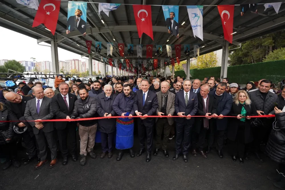 Barış Mahallesi Kapalı Pazaryeri Hizmete Açıldı (Görüntülü Haber)